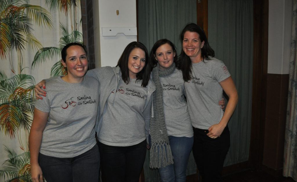 Female cyclists Jodine Cragg, Holly Berry, Mairead Andrew and Anna Tate might be out-numbered on the Midi-Smiddy but it hasn't stopped them from matching the rest of the group. 